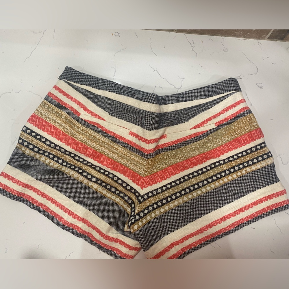 The Limited Multicolor Striped Women Shorts